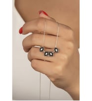 Saklı Takı 925 Ayar Gümüş Diamond Kolye
