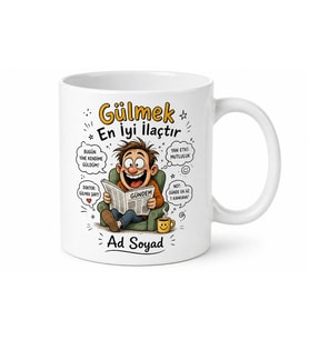 Mizah Karikatür Dergisi Komik Çizim Esprili Haberler Stand-Up Kupa Bardak Hediye