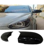 Hyundai Accent Era Batman Yarasa Ayna Kapağı Parlak Siyah ABS 2005 2006 2007 2008 2009 2010 2011