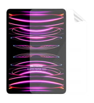 Microsonic Apple iPad Pro 12.9`` 2022 6. Nesil (A2436-A2764-A2437-A2766) Paper Feel Kağıt Dokulu Mat Ekran Koruyucu (Renksiz)