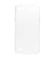 LG Q6 Uyumlu Kılıf Zore Süper Silikon Kapak (Renksiz)
