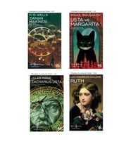 Zaman Makinesi Bir Buluş + Usta Ve Margarita + Zacharius Usta + Ruth- 4 Kitap Set