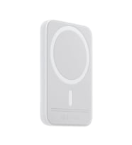 Magsafe Battery Pack Powerbank Kablosuz Şarj Cihazı Iphone Uyumlu Taşınabilir (Beyaz)