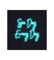 Spa Day Every Day Yazılı Neon Tabela