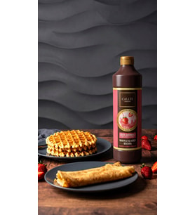 Callei Çilek Waffle Krep Sosu
