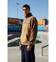 Erkek Dik Yaka Standart Kol Renk Bloklu Peluş Sweatshirt Fonksiyonel Dayanıklı Kaliteli Şık