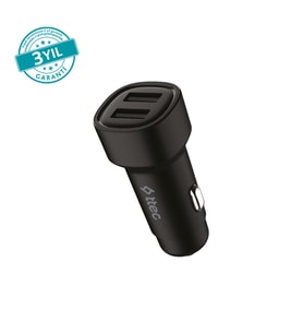 ttec SmartCharger Duo 3.1A Araç Şarj Aleti Çift USB.
