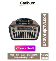 Kaliteli Yüksek Sesli Retro Nostalji Bluetooth Bağlantılı Usb Sd Kart Radyo Mp3 Player Müzik Kutusu