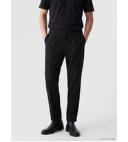 LCW Vision Siyah Regular Fit Erkek Pileli Pantolon
