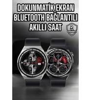 Akıllı Saat Dokunmatik Ekran Sesli Görüşme Bildirim Görme Takibi
