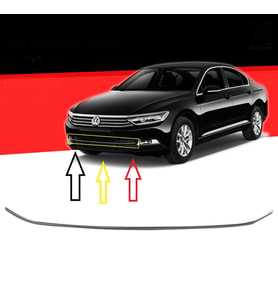PASSAT B8 ÖN TAMPON ALT CITASI KROM 2015 2016 2017 2018 2019 1 PARÇA