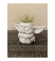 Star Wars Baby Yoda ve Mandalorian Tasarımlı Dekoratif Saksı 4LÜ SET