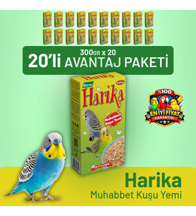 Harika Muhabbet Kuşu Yemi - 20 Adet