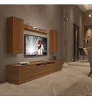 Decoraktiv Trendstyle 5220D Mdf Tv Ünitesi Tv Sehpası - Naturel Ceviz