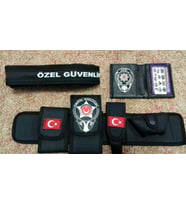 ÖZEL GÜVENLİK TESİSAT BEL KILIFI(+)ÖZEL GÜVENLİK ROZETLİ CÜZDANI(+)ÖZEL GÜVENLİK PALASKASI (3-AD) URUN,SATINAL,SIVILE SATILMAZ.