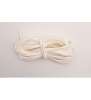 Angel Çanta Aksesuar 5 metre Beyaz Nubuk Deri İp No:18