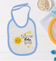 BK Kids Mavi Bebek Mama Önlüğü - Model 58