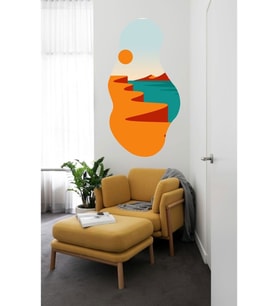 Velaris Boho Bohem Renkli Duvar Sticker
