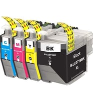 Xplus Brother MFC-J3930DW Serisi LC3719XL 4 Renk Muadil Kartuş Seti