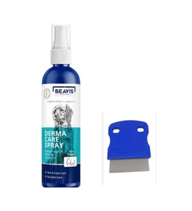 Beavis Dog Derma Köpek Care Spray 100 ml + Bit Pire Tarağı