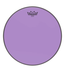 REMO BE-0316-CT-PU Emperor Colortone Davul Derisi (16" Mor)  Mor Renkli Çift Kat Tom Derisi