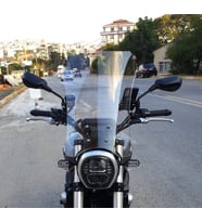 MOTOCAM Voge ACX 525 Ön Cam 2023-2026 Model 58cm Şeffaf Renkli 4mm