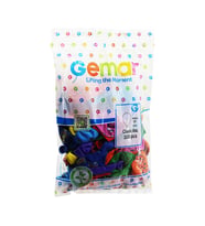 10 İNÇ - 26CM KARIŞIK RENKLİ BASKILI BALON (5668)