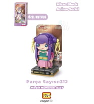 Loz Micro Anime Serisi 1337 Modeli 312 Parça Dekoratif Oyuncak Yapım Seti Yapı Blok FFLZ-1337