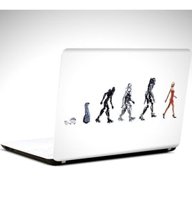 Battlestar Galactica Laptop Sticker 14 inch (35X26CM)