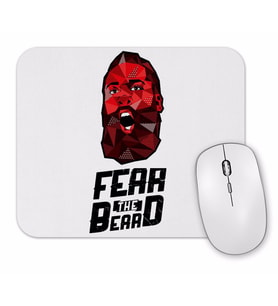 James Harden Fear  The Beard Mouse Pad.jpg