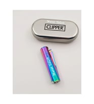 İsme Özel Clipper Gökkuşağı Rengi Çakmak