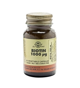 Solgar Biotin 1000 Mcg 50 Kapsül