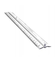 Hatas Tribldesimetre Cetvel 30Cm Şeffaf Tutmalı