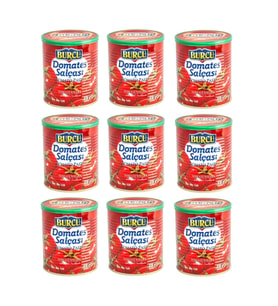 Burcu Domates Salçası 830 Gr X 9 Adet