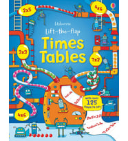 Dickins, R: Lift The Flap Times Tables Book (Krem)