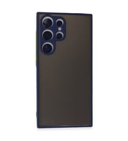 Samsung Galaxy S24 Ultra Kılıf Montreal Silikon Kapak - Lacivert