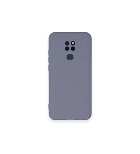 General Mobile Gm 20 Kılıf Nano İçi Kadife Silikon - Gri
