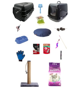 Sevimli Kediler İçin Başlangıç Seti ve İhtiyaçlar Komple Paket