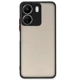 Redmi 13C Kılıf Montreal Silikon Kapak - Siyah
