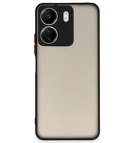 Redmi 13C Kılıf Montreal Silikon Kapak - Siyah