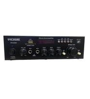 Rose FR-9301 - 2X80 Watt 2 ZONE MONO Mixer Amfi (Siyah)