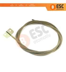 Mercedes S Class C126 Coupe 1980-1991 A1267820140 İçin Sunroof Açılır Tavan Tamir Halat Teli Sağ Sol