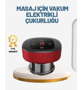 Akıllı Vakumlu Kupa Masaj Cihazı Ağrı Giderici ve Rahatlatıcı Terapi