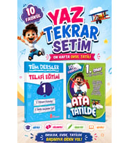 1. Sınıf Ata Tatilde + Tüm Dersler Telafi Eğitimi (Eski Basım)