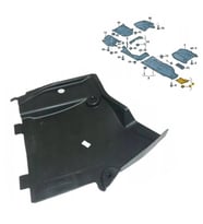 Audi A4 2015-2020 Arası Modeller Sol Ön Alt Taban Kaplaması Küçük 8W0825201