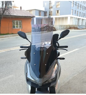 MOTOCAM RKS Veloce Ön Cam 2023-2026 Model 78cm Füme Renkli 4mm UZUN