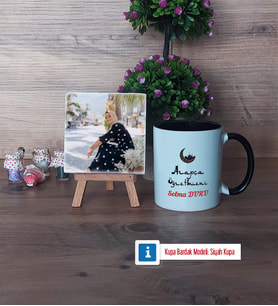 Arapça Öğretmeni Fotoğraflı Dekoratif Taş, Kupa Bardak Beyaz Hediye Öğretmenler Günü Hediyesi (Model 11)