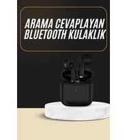 En Çok Tercih Edilen Bluetooth Kulaklık Mikrofonlu Silikonsuz Dokunmatik Kontrol