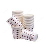 7 Oz Baskılı Karton Bardak 1 Koli - ( 3000 Adet )