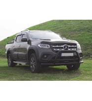 Mercedes X-Class Uyumlu Off Road Ön Tampon Koruma Demiri Siyah FaceOff Black 2017+ Pst15 Parça